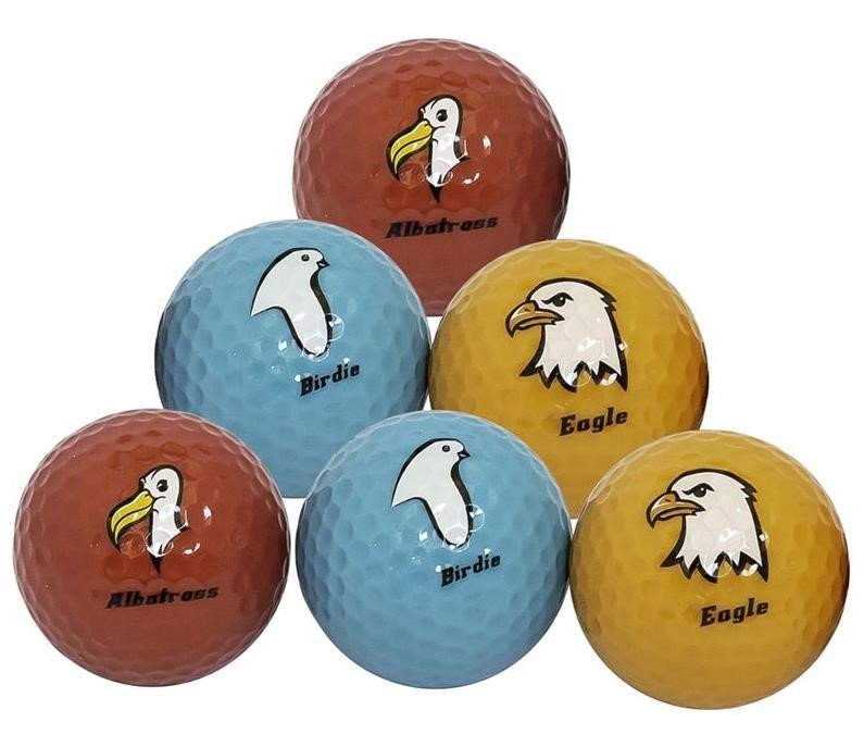 Longridge Under Par golfballen, mix
