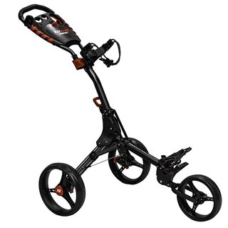 Ezeglide Compact+ handwagen, charcoal/rood