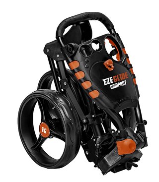Ezeglide Compact+ handwagen, charcoal/rood