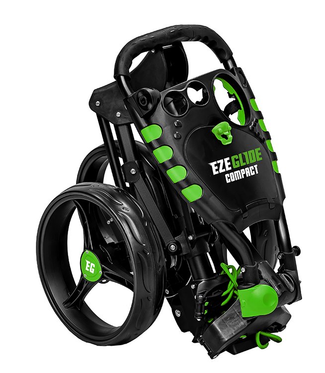 Ezeglide Compact+ handwagen, charcoal/rood