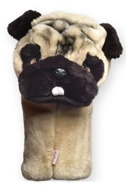 Daphne's Headcovers Pug driver headcover