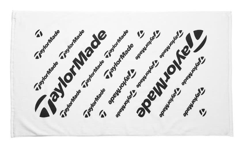 TaylorMade Tour Handdoek 24" x 42", wit
