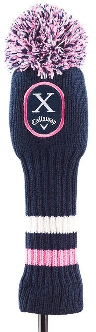 Callaway Uptown Pom Pom Fairway headcover, navy/roze