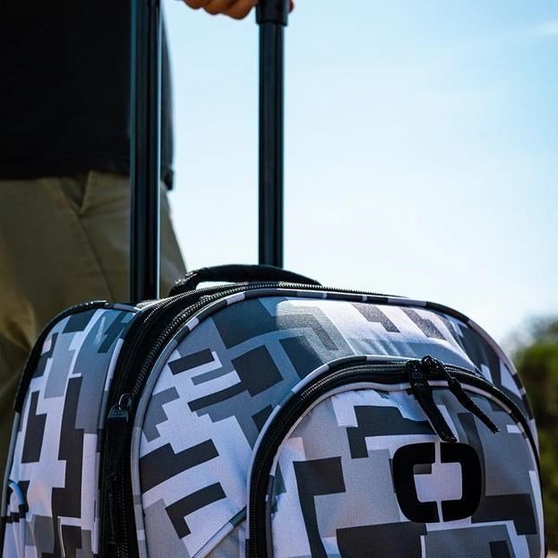 Ogio Ogio Terminal Travel Bag 95L tassen & koffers tas, black pindot