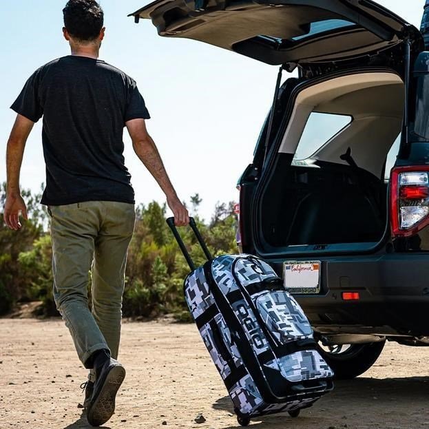 Ogio Ogio Terminal Travel Bag 95L tassen & koffers tas, black pindot
