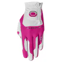 Zoom Weather junior golfhandschoen, wit/fuchsia