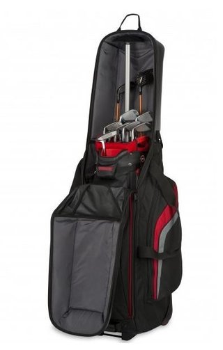 Bag Boy T-10 travel bag, zwart/rood