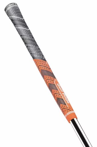 Golf Pride Multi Compound Cord Plus4 grip, Charcoal/Orange