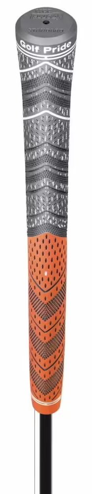 Golf Pride Multi Compound Cord Plus4 grip, Charcoal/Orange