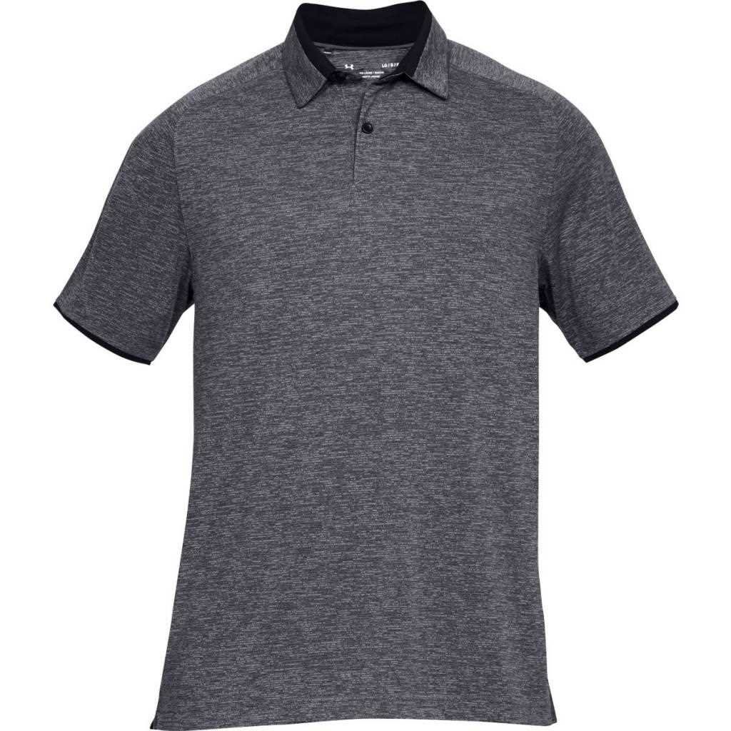 Under Armour Tour Tips heren polo, donkergrijs