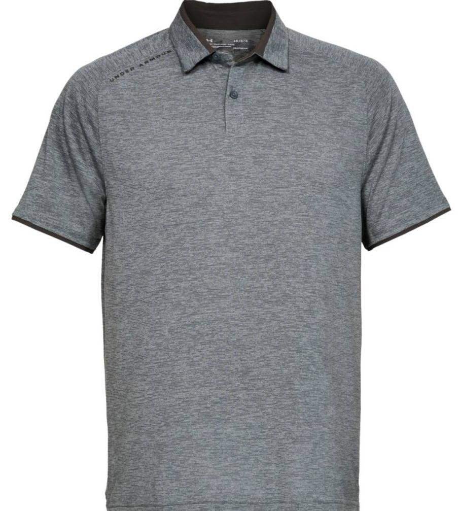 Under Armour Tour Tips heren polo, grijs