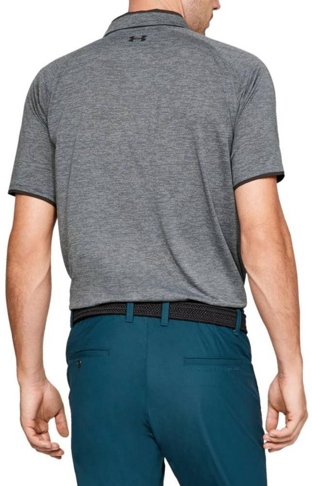 Under Armour Tour Tips heren polo, grijs
