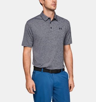 Under Armour Playoff 2.0 heren polo, grijs