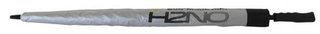 Sun Mountain H2NO UV 30SPF Dual Canopy automatische paraplu, poederzilver