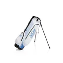 JuCad Superlight stand bag, wit/blauw