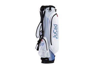 JuCad Superlight stand bag, wit/blauw
