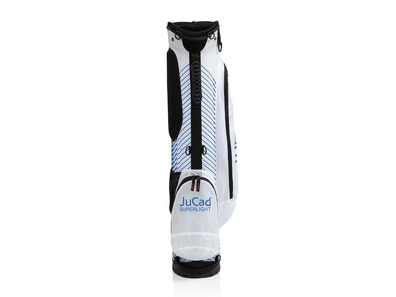 JuCad Superlight stand bag, wit/blauw