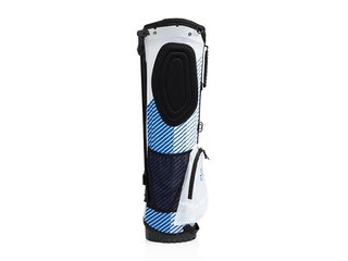 JuCad Superlight stand bag, wit/blauw