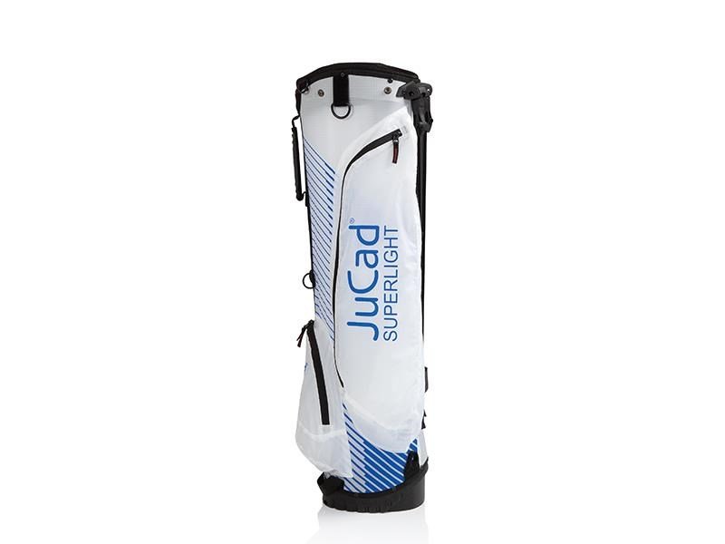 JuCad Superlight stand bag, wit/blauw