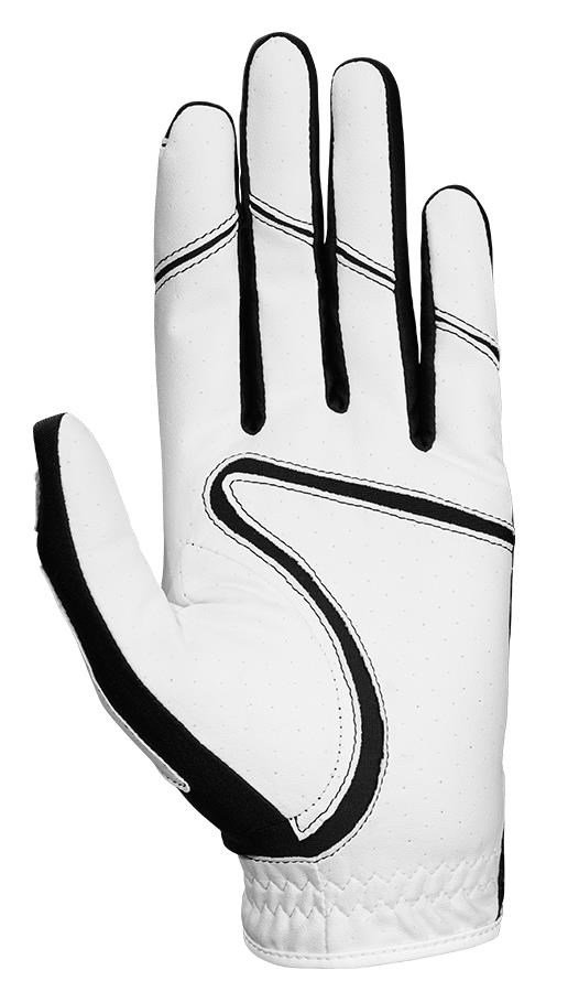 Callaway Opti Fit dames golfhandschoen, wit/zwart