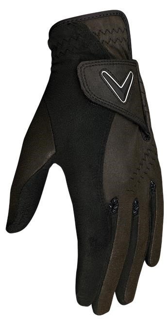 Callaway Opti Grip Rain dames golfhandschoenen (paar), zwart