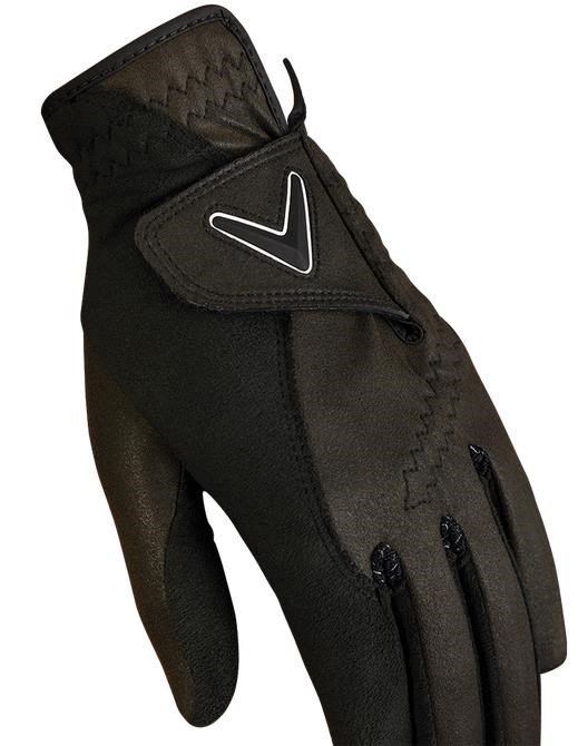 Callaway Opti Grip Rain dames golfhandschoenen (paar), zwart
