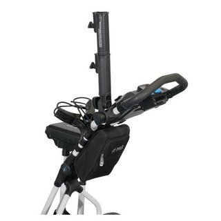 MGI ZIP Universal umbrella holder extender trolley accessoire, zwart