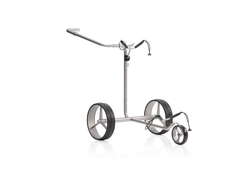 JuCad drive SL Titan Travel eX 2.0 elektrische trolley + afstandsbediening + transporttas (JRT-1), titanium