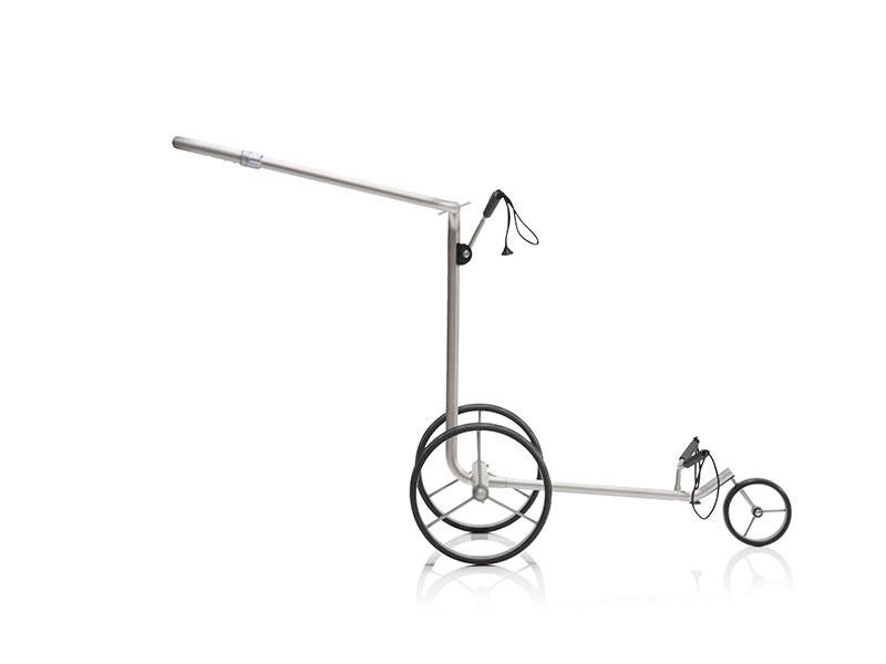 JuCad drive SL Titan Travel 2.0 elektrische trolley, titanium