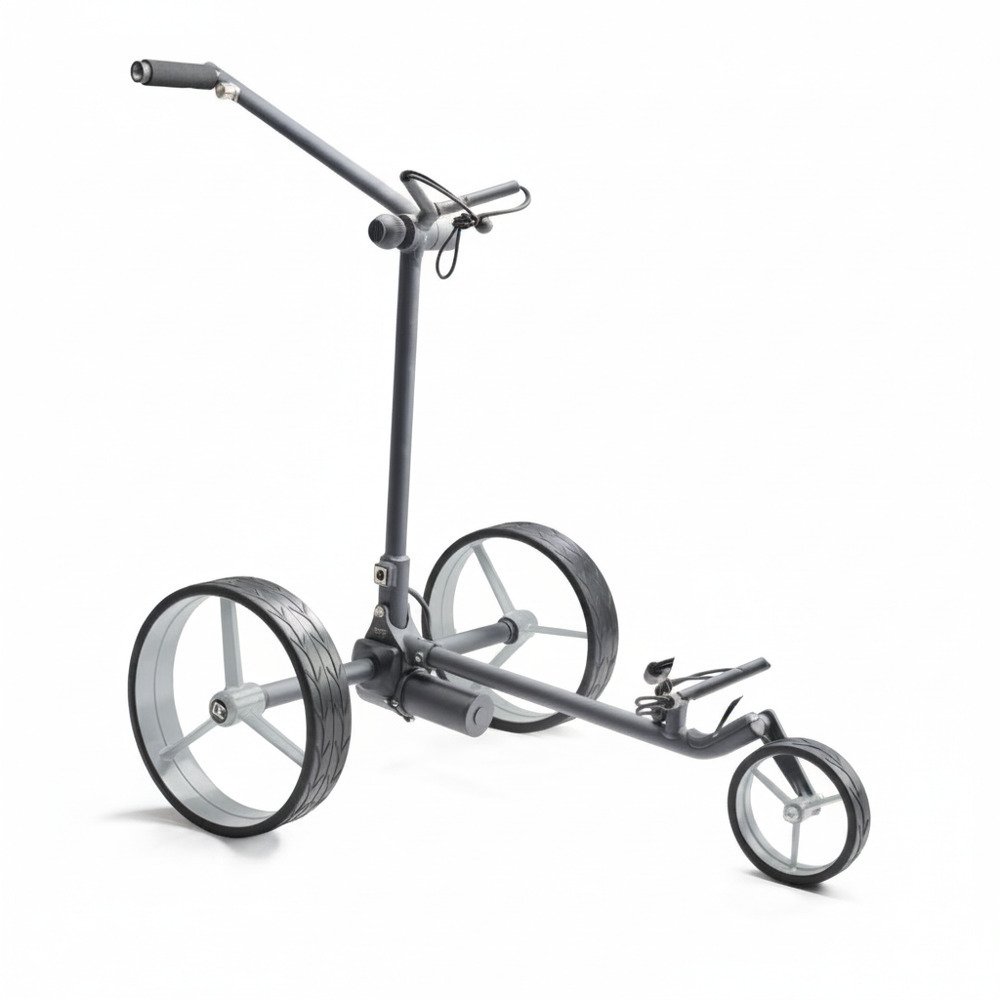 Davies Caddy SMART DHC elektrische trolley, mat zwart