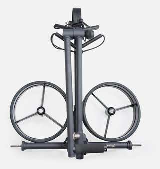 Davies Caddy SMART DHC elektrische trolley, mat zwart