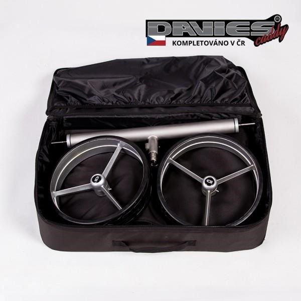 Davies Caddy Premium reistas (met accuvak), zwart