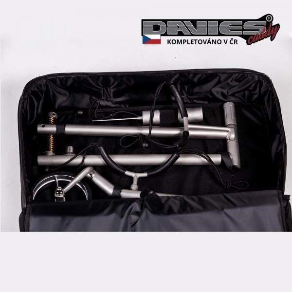 Davies Caddy Premium reistas (met accuvak), zwart