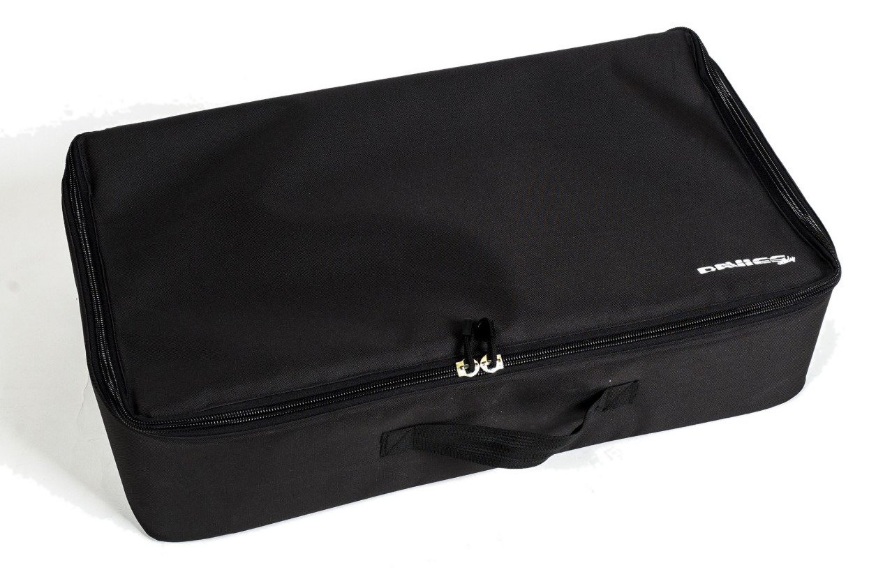 Davies Caddy Premium reistas (met accuvak), zwart