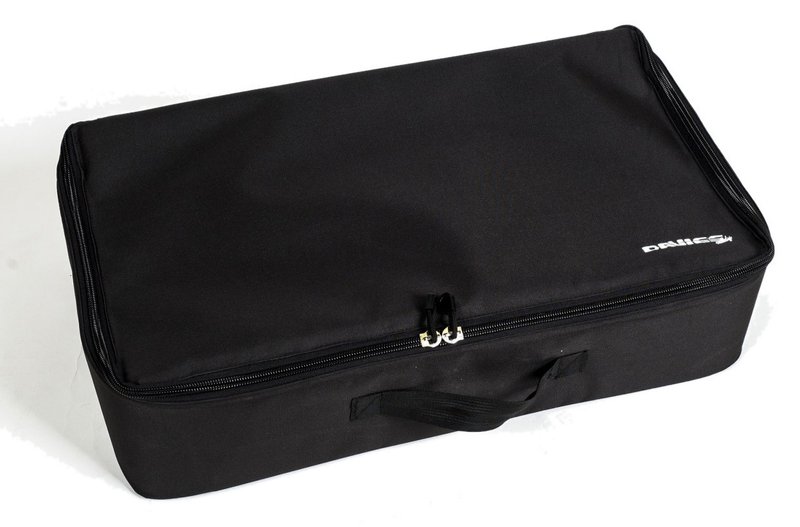Davies Caddy Premium reistas (met accuvak), zwart