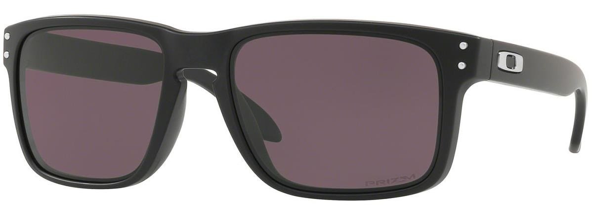 Oakley Holbrook Prizm Grey heren zonnebril, Matte Black