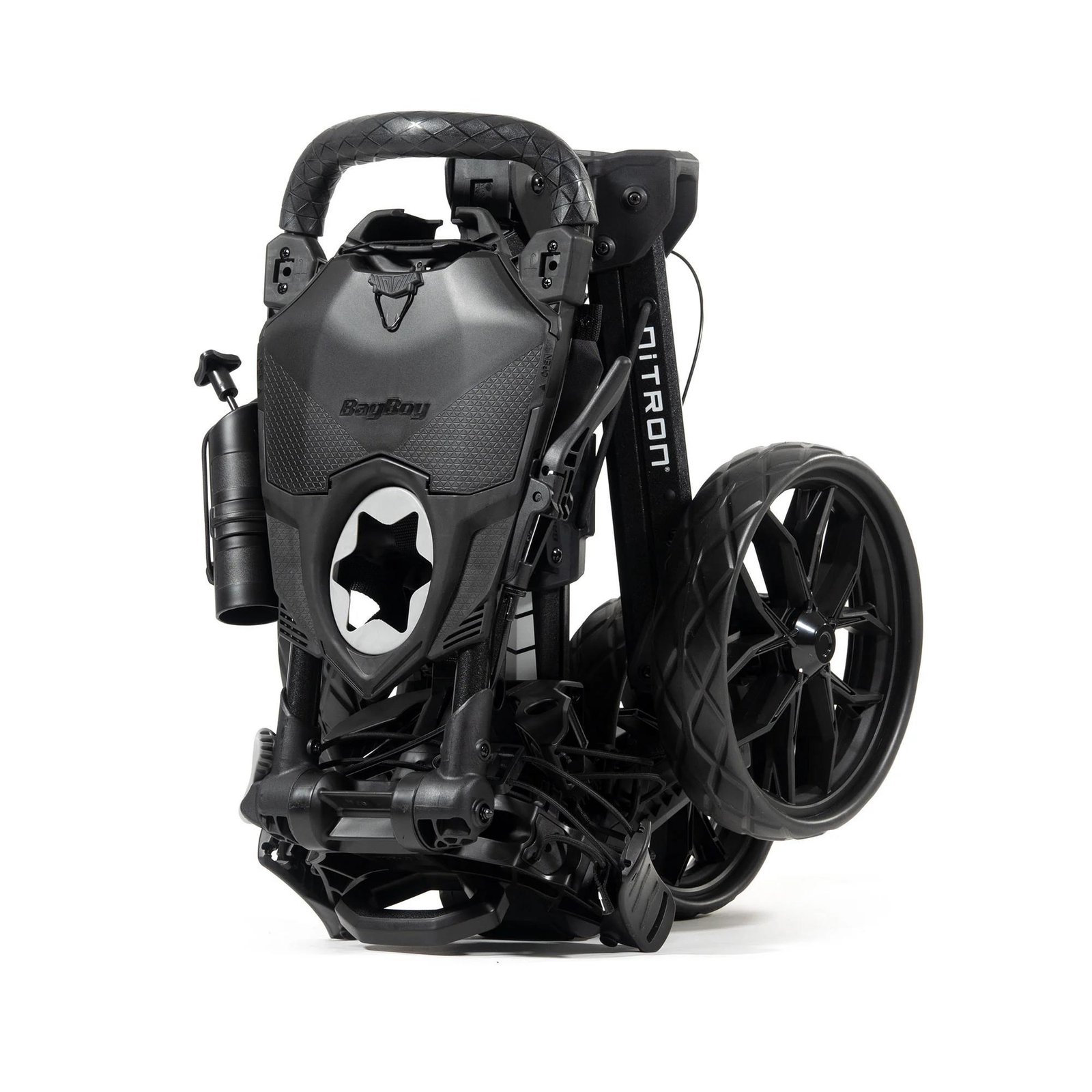 Bag Boy Nitron Auto-Open handwagen, zwart/zwart