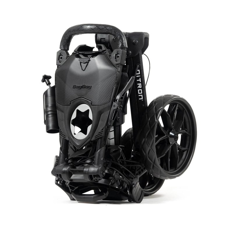 Bag Boy Nitron Auto-Open handwagen, zwart/zwart