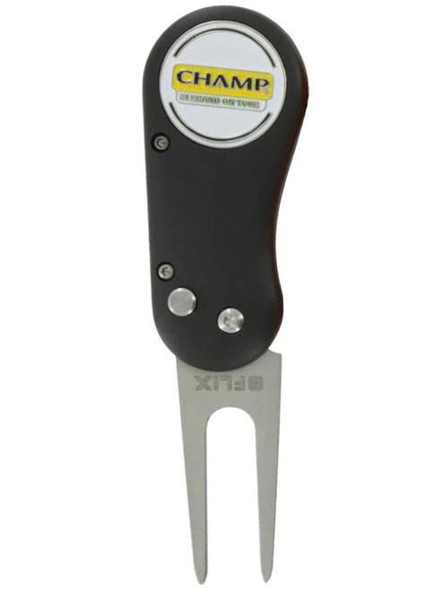Champ FLIX Lite Divot Repair Tool, zwart