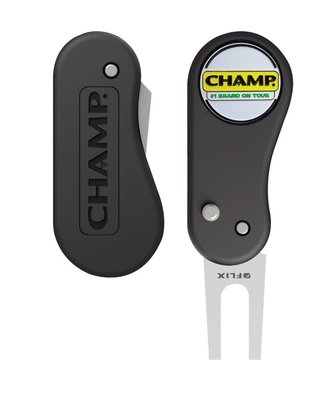 Champ FLIX Lite Divot Repair Tool, zwart