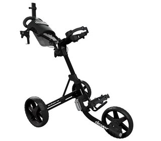 Clicgear M4 manuele trolley, mat zwart