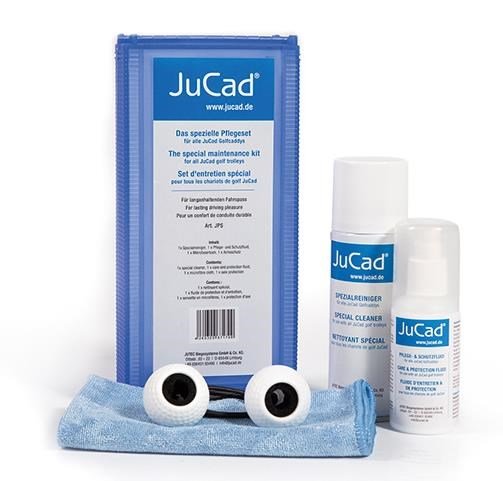 JuCad onderhoudset voor alle JuCad trolleys van titanium, carbon of roestvrij staal