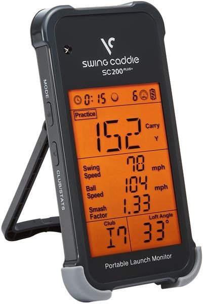 Voice Caddie Swing Caddie Launch Monitor SC200+ zwart