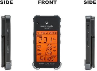 Voice Caddie Swing Caddie Launch Monitor SC200+ zwart