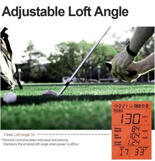Voice Caddie Swing Caddie Launch Monitor SC200+ zwart