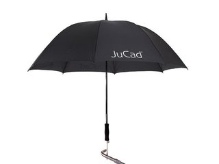 JuCad telescopische golfparaplu 68" met pin, zwart