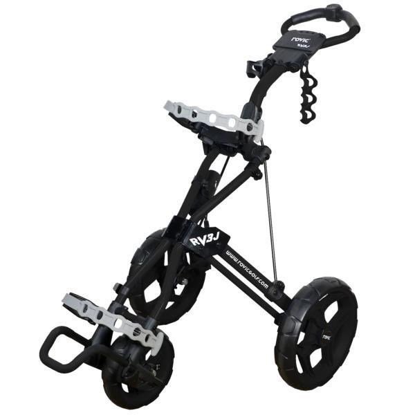 Clicgear Rovic RV3J junior trolley, charcoal/zwart