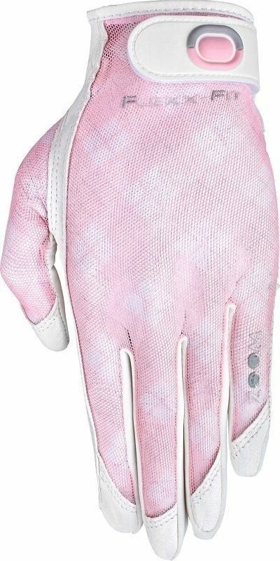 Zoom Zoom Sun Style dames golfhandschoen, wit/roze