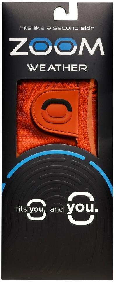 Zoom Zoom Weather heren golfhandschoen, oranje