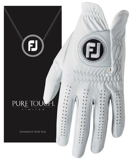 Footjoy FootJoy Pure Touch Limited heren golfhandschoen, wit